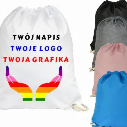 Worek-plecak z Twoim nadrukiem, logo