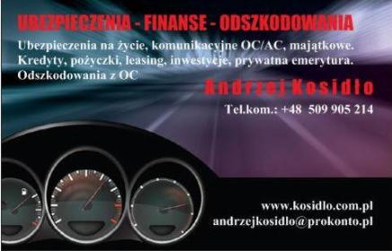 Finanse dla Firm. Firmowe Konta Bankowe, Leasing, Kredyty, Ubezpieczenia, Inwestycje. Andrzej - Kredyt hipoteczny Lubartów