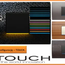 TOUCH EM25 mikroprocesorowy ściemniacz elektroniczny.