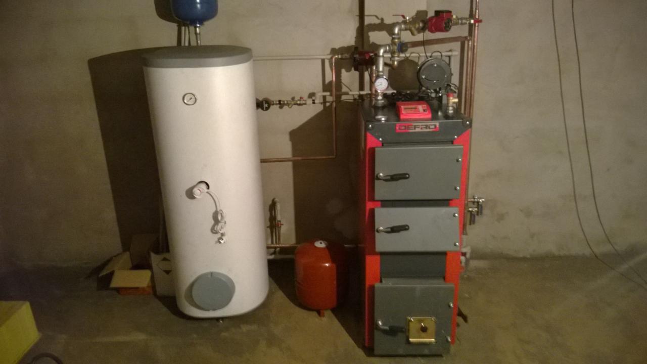 Podłączenie Pieca DEFRO .