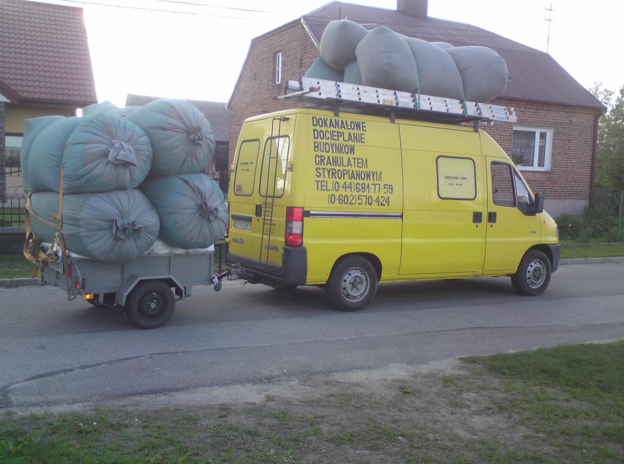 docieplanie granulatem