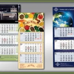 kalendarz trójdzielny