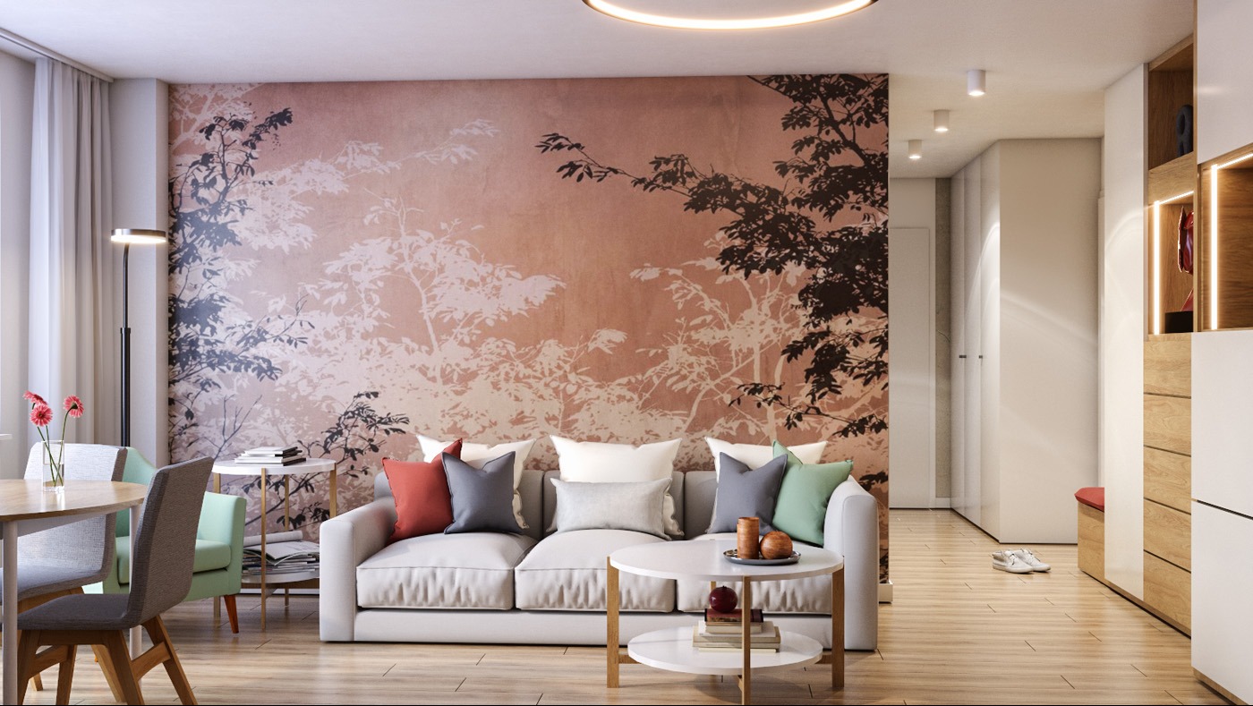 projekt aranżacji salonu