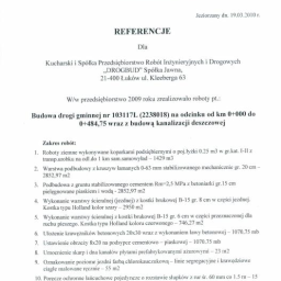 Przedsiębiorstwo Robót inżynieryjnych i Drogowych DROGBUD Sp. z o. o. - Firma Transportowa Międzynarodowa Łuków