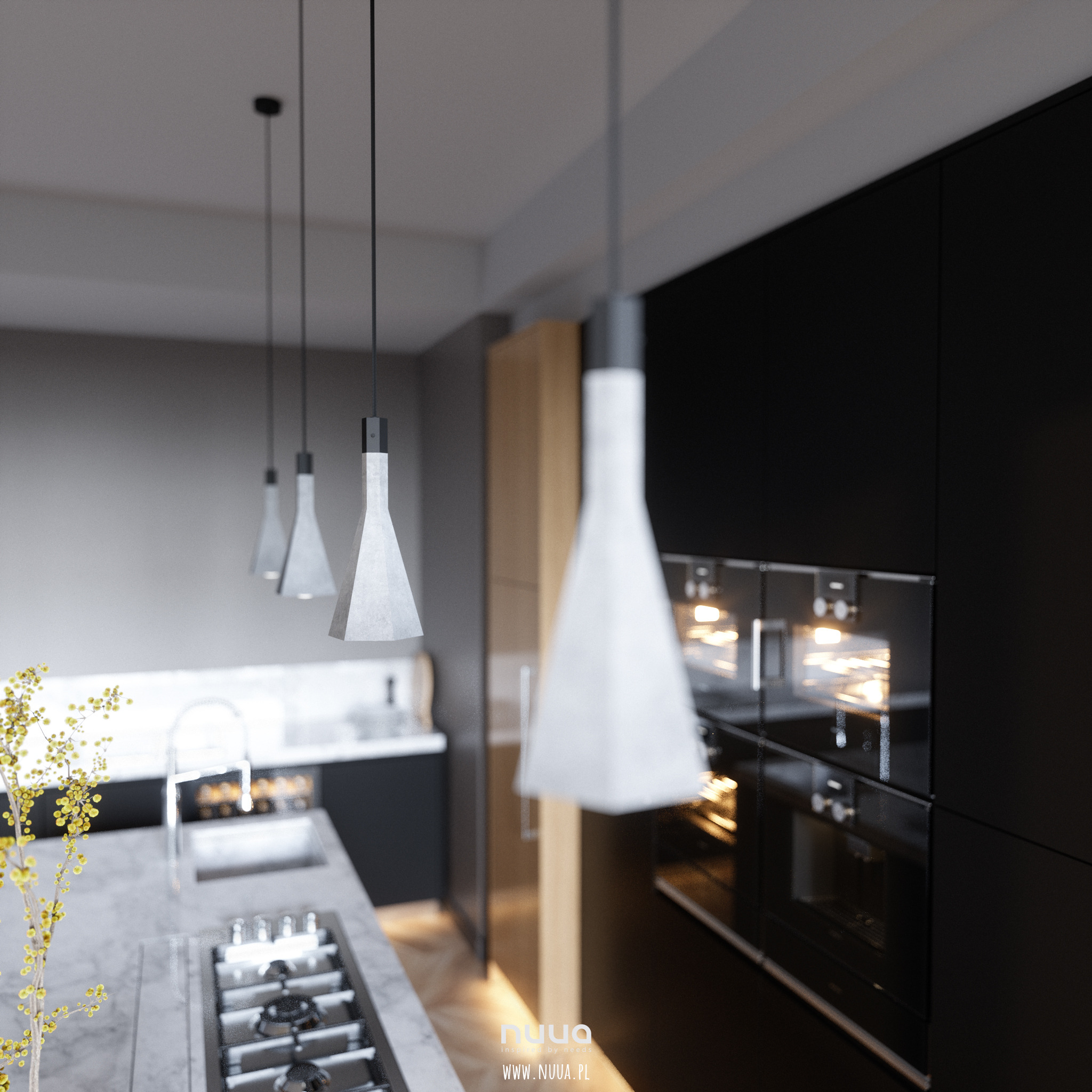 rendery produktowe - realizacje dla marki NUUA