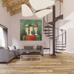 wnętrze domu jednorodzinnego