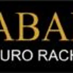 Logo firmy Abakus Biuro Rachunkowe z literą A w złotym kwadracie i napisem w kolorze złotym na czarnym tle.