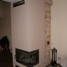 Kominki z kamienia i innych materiałów