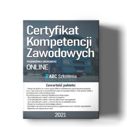 Kurs online na certyfikat kompetencji zawodowych