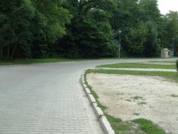 Skarbimierz Osiedle ul. Brzozowa przed przebudową