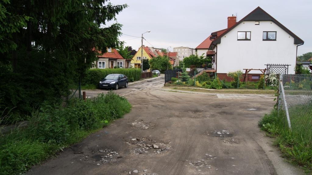 Strzelin ul. Górnicza przed przebudową 1