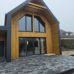 Pompa ciepła Nibe F 1245 6kW w domu szkieletowym