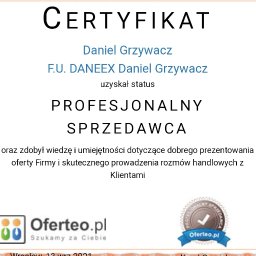 F.U. DANEEX Daniel Grzywacz - Rewelacyjne Instalacje w Wejherowie