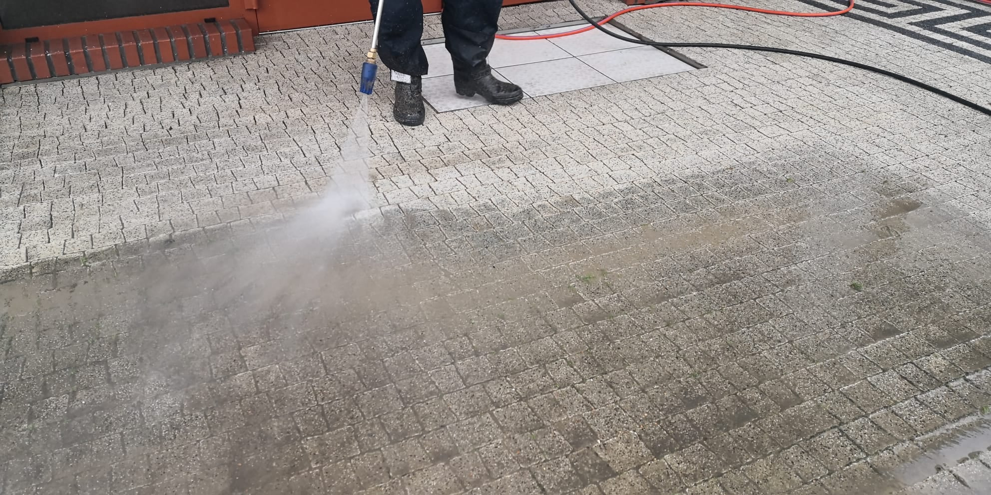 Usługa mycia kostki