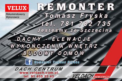 Remonter Tomasz Fryska - Okna Moryń