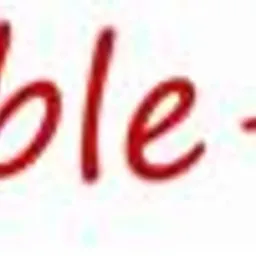 Logo firmy meble-do.pl z czerwonym napisem i graficznym symbolem fotela w odcieniach szarości i czerwieni.