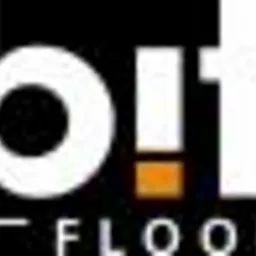 Logo firmy Arbiton Floor Expert z białym napisem na czarnym tle, z pomarańczowym akcentem w nazwie. Napis 'FLOOR EXPERT' mniejszą czcionką pod nazwą.