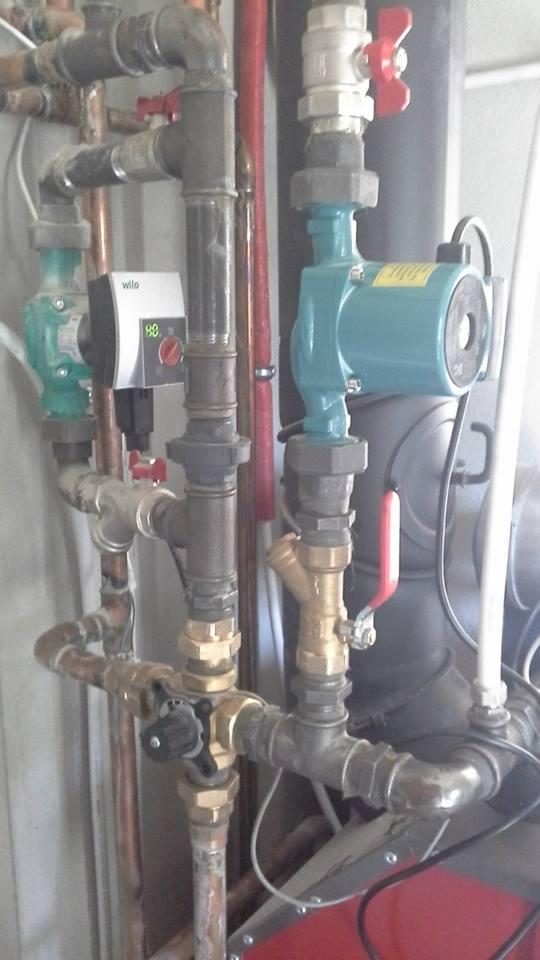 Montaż kotła c.o