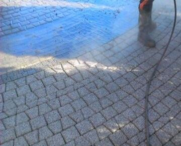 czyszczenie kostki brukowej usówanie mchu alg i porostów, elewacji, ogrodzen