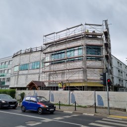 Budynek OPEN w Poznaniu po wzmocnieniach i przebudowie w latach 2019-2023