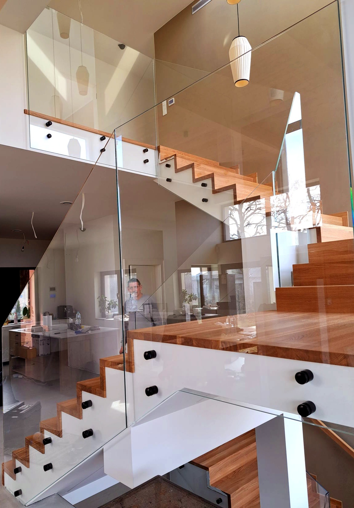 Balustrada wewnątrz