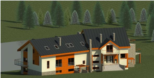 Indywidualny projekt architektoniczno-budowlany!!! WIZUALIZACJA 3D