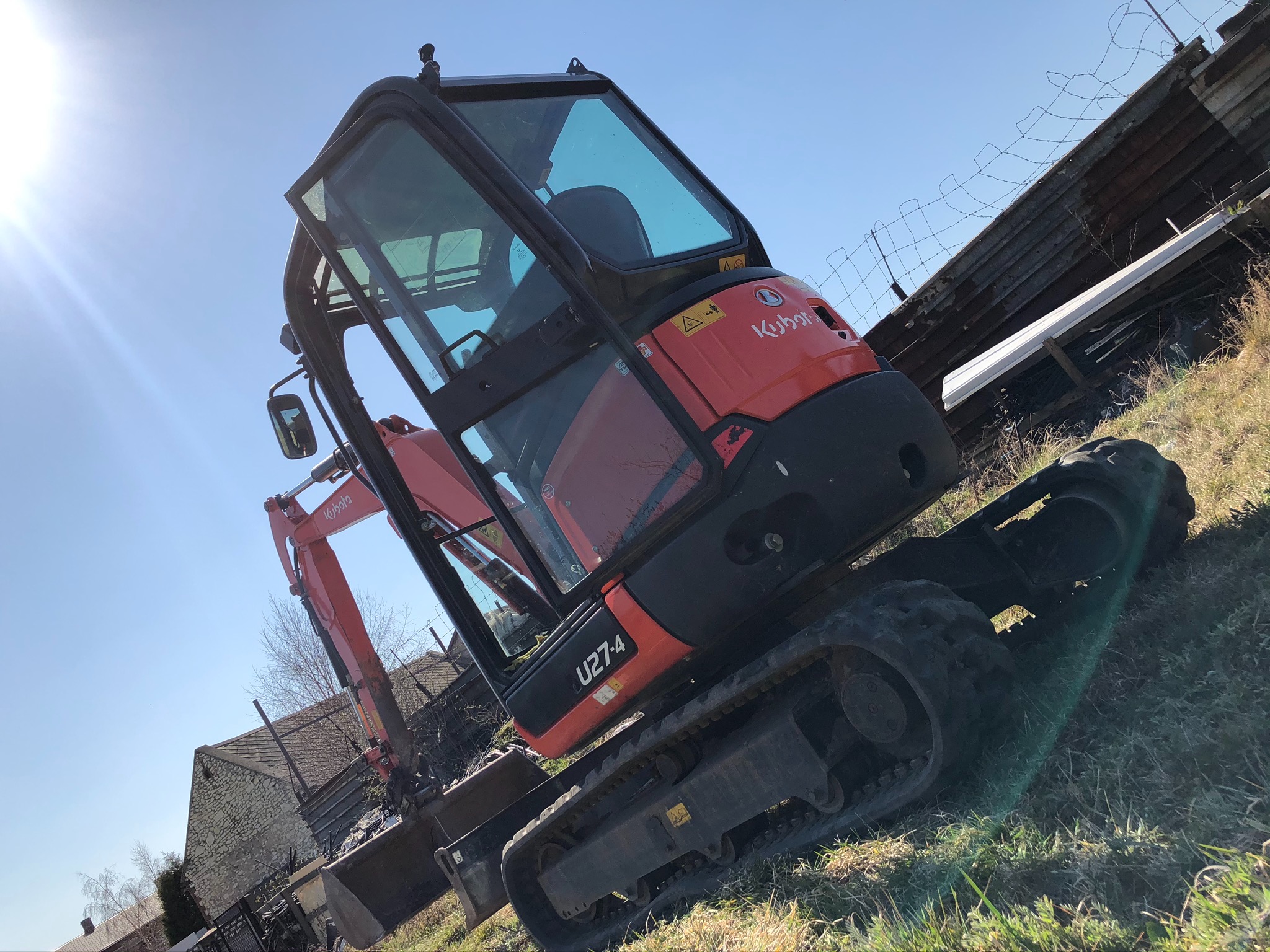 Nasza maszyna Kubota u27-4