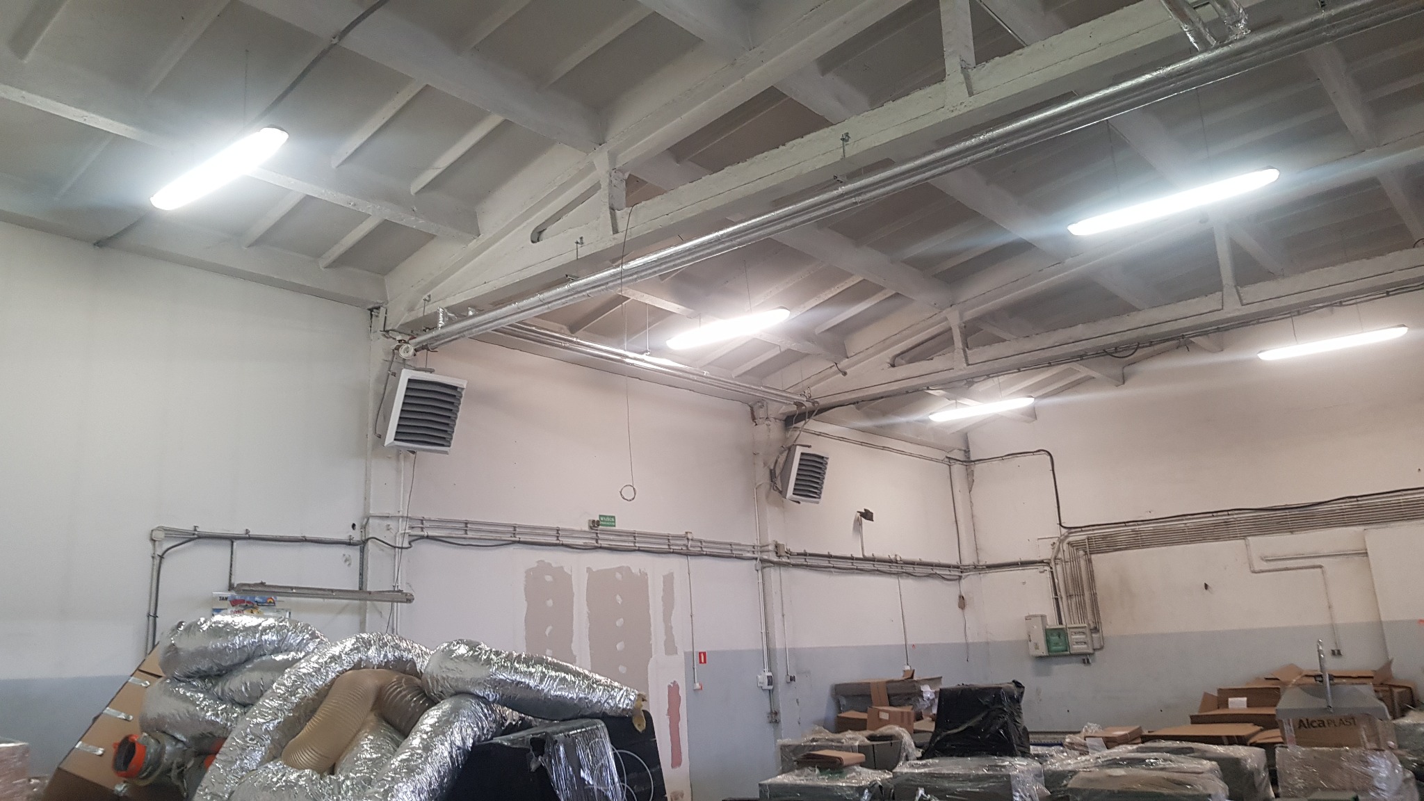 Instalacja Nagrzewnic