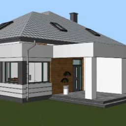 Budynek mieszkalny z rekuperacją