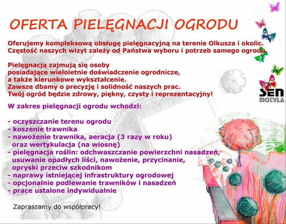 Oferta pielęgnacji ogrodu w Olkuszu. Kompleksowa obsługa: koszenie, nawożenie, aeracja, wertykulacja, pielęgnacja roślin, naprawy. Zapraszamy do współpracy!