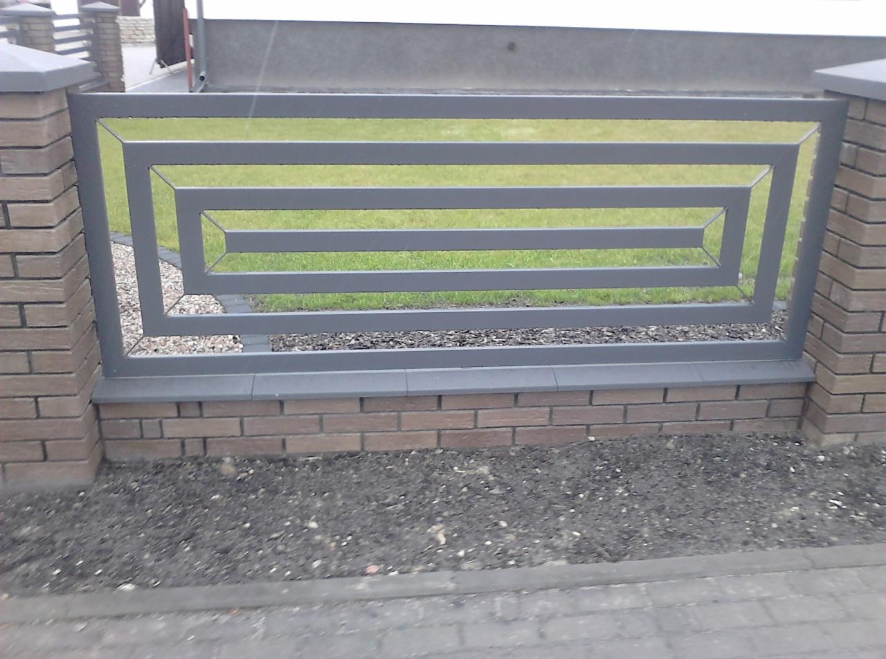 Przęsła metalowe różne wzory(nowoczesne, kute)