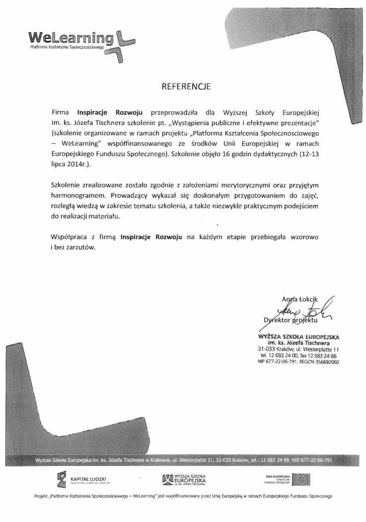 Wystąpienia Publiczne