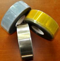 Taśmy odblaskowe, kwadrat i ciągłe