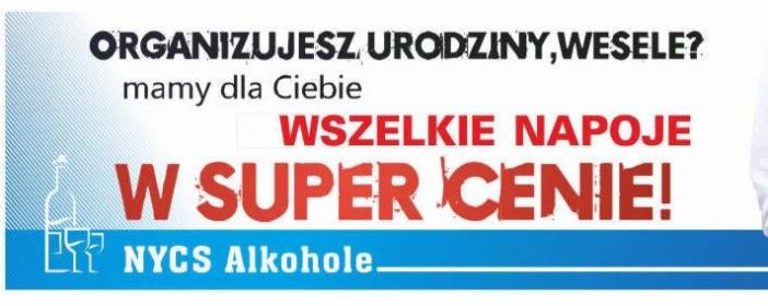 NYCS Alkohole - Dostawcy artykułów spożywczych Rybnik