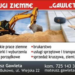 Mateusz Gawleta usługi ziemne - Tarasy Drewniane Murów