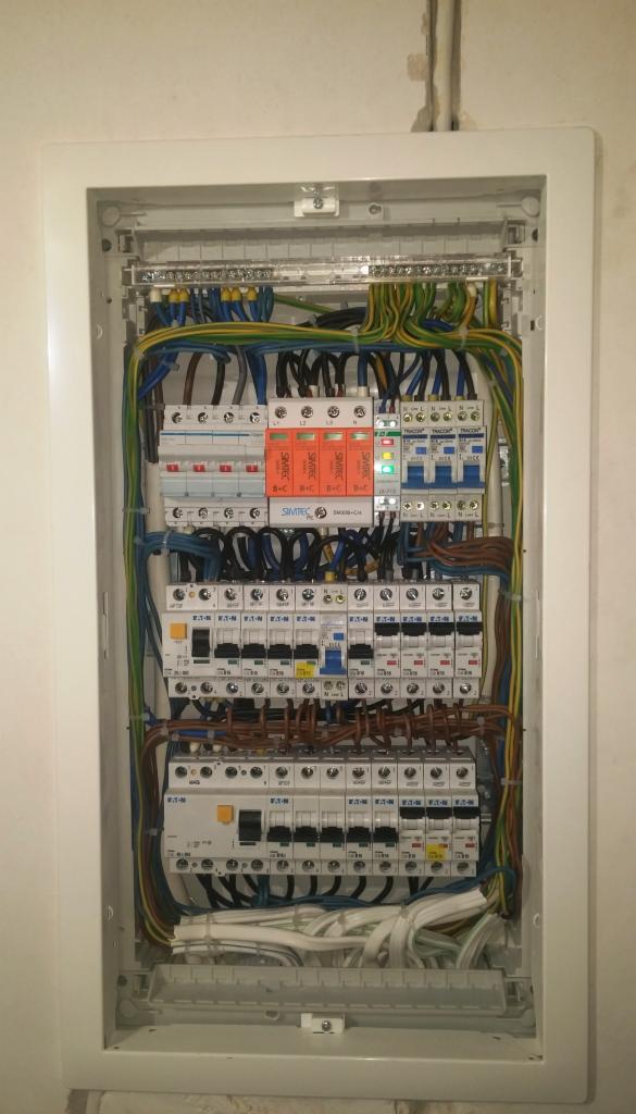 uszyta rozdzielnia 36 modułów