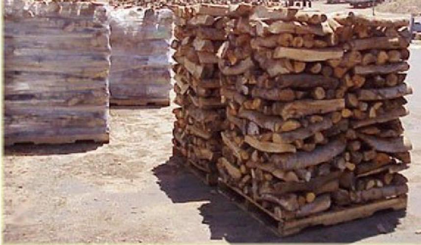 Drewno kominkowe pocięte i połupane (30 cm) dąb