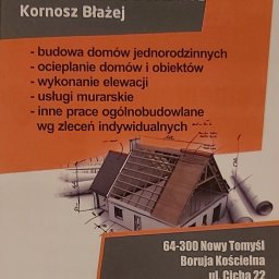 Usługi Ogólnobudowlane Kornosz - Staranny Fundament Nowy Tomyśl