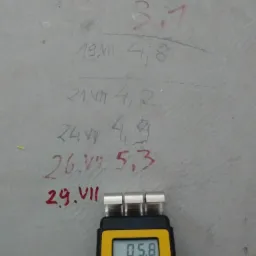 Usługi przygotowanie podłoża, kontrola wilgotności-osuszanie