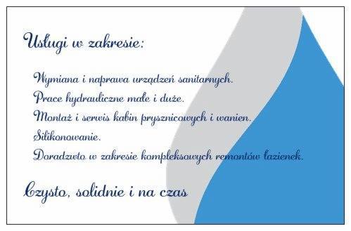 Usługi hydrauliczne - Koszalin i okolice