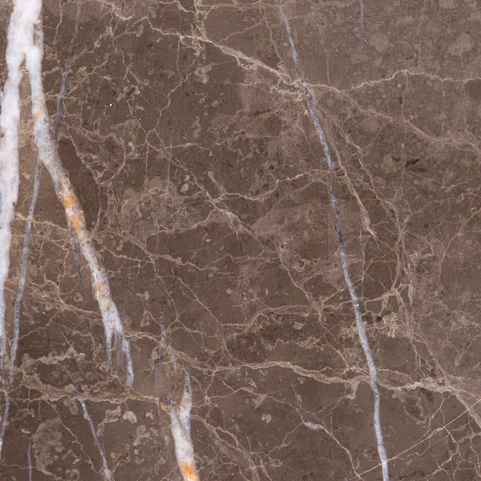 Płytka marmurowa OLIVE MAROON, cięta, polerowana