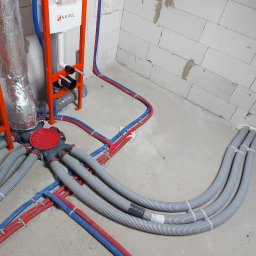 Montaż instalacji wod-kan c.o. oraz rekuperacji Heatpex Aria