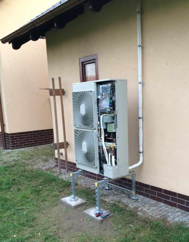 Pompa ciepła HT k. Oleśnicy 2014r.