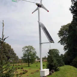 hybryda naszej produkcji Swind 1000 z panelem PV