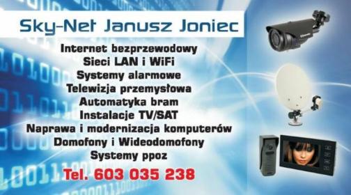 Sky-Net Janusz Joniec - Instalatorstwo telekomunikacyjne Limanowa