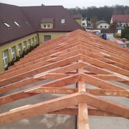 Więźba dachowa Malcanów 3