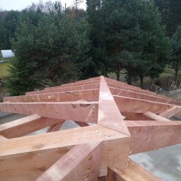 Więźba dachowa Malcanów 1