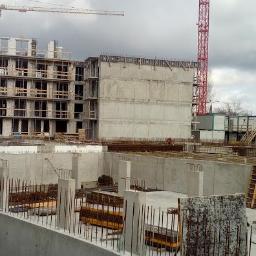 Budowa budynku wielorodzinnego z garażem podziemnym dla Profit Development