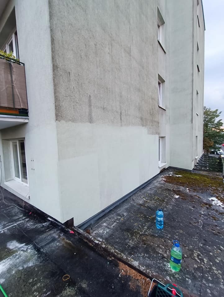 Doczyszczanie elewacji