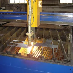 Cyfrowe cięcie wypalarką plazmową CNC